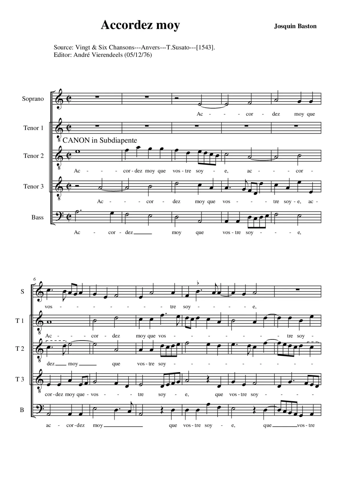 Accordez moy - Page 1