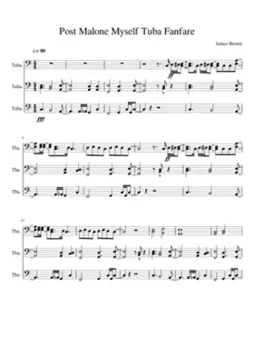 Post Malone Myself Tuba Fanfare