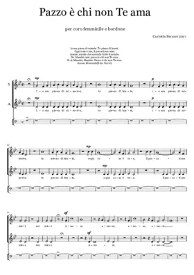 Pazzo è chi non Te ama