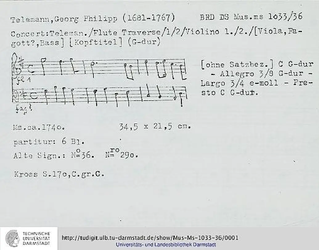 Concerto for 2 Flutes and Bassoon - Page 1