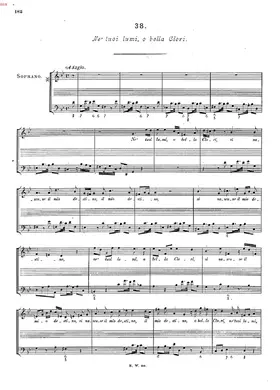 Ne' tuoi lumi, o bella Clori