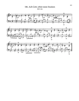 Ach Gott, erhör mein Seufzen und Wehklagen