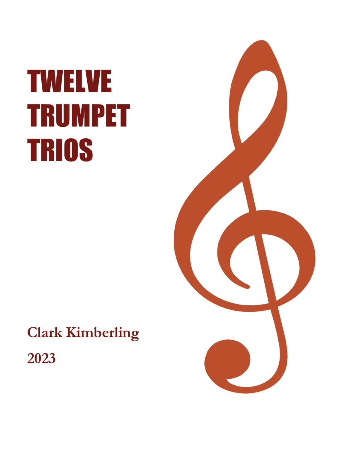 Twelve Trumpet Trios - Page 1