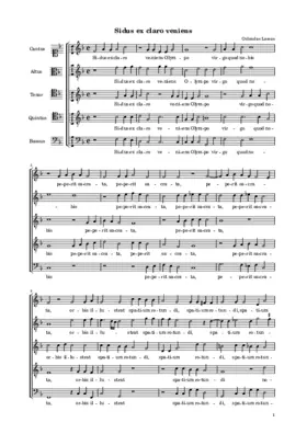 Sidus ex claro veniens