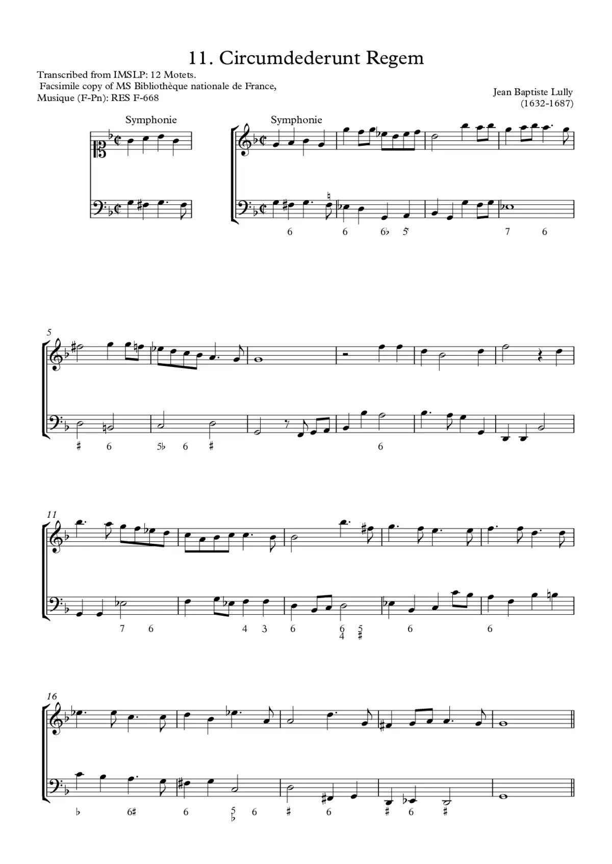 Circumdederunt Regem - Page 1