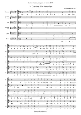 Gaudete filiae Ierusalem