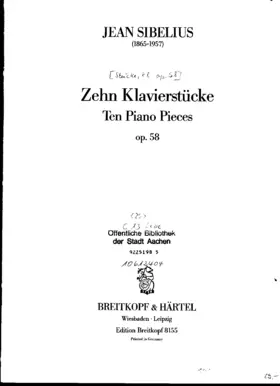 10 Pieces for Piano