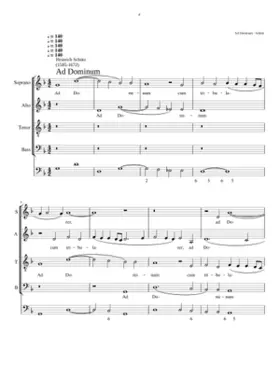 Ad Dominum cum tribularer SWV 71