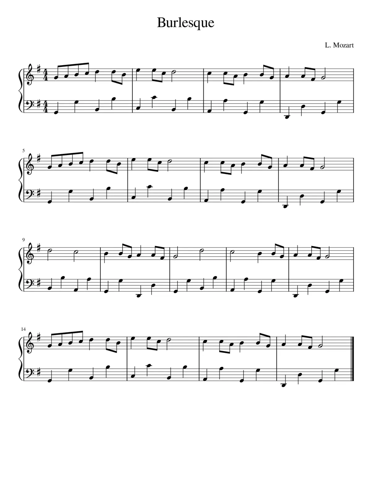 Burleske - Page 1
