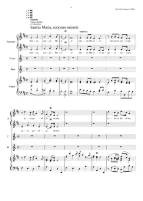 Sancta Maria succurre miseris