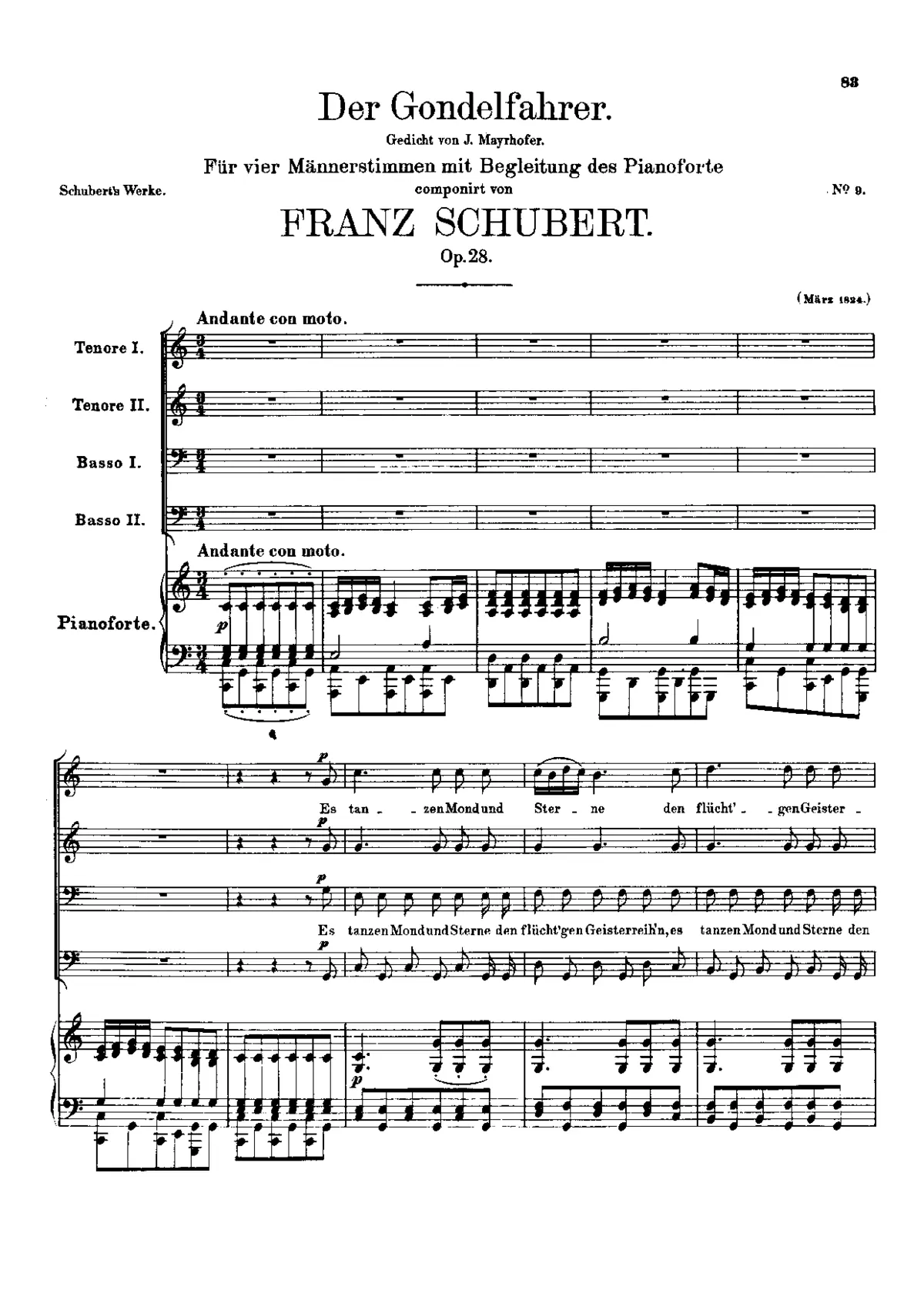 Der Gondelfahrer - Page 1