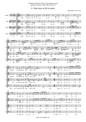 Sum tuus et de te nemo