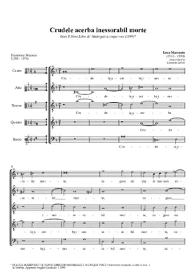 Crudele acerba inesorabil morte