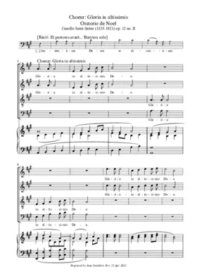 Oratorio de Noël, op. 12