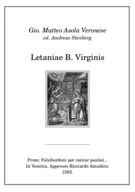 Letaniae Beatissime Virginis
