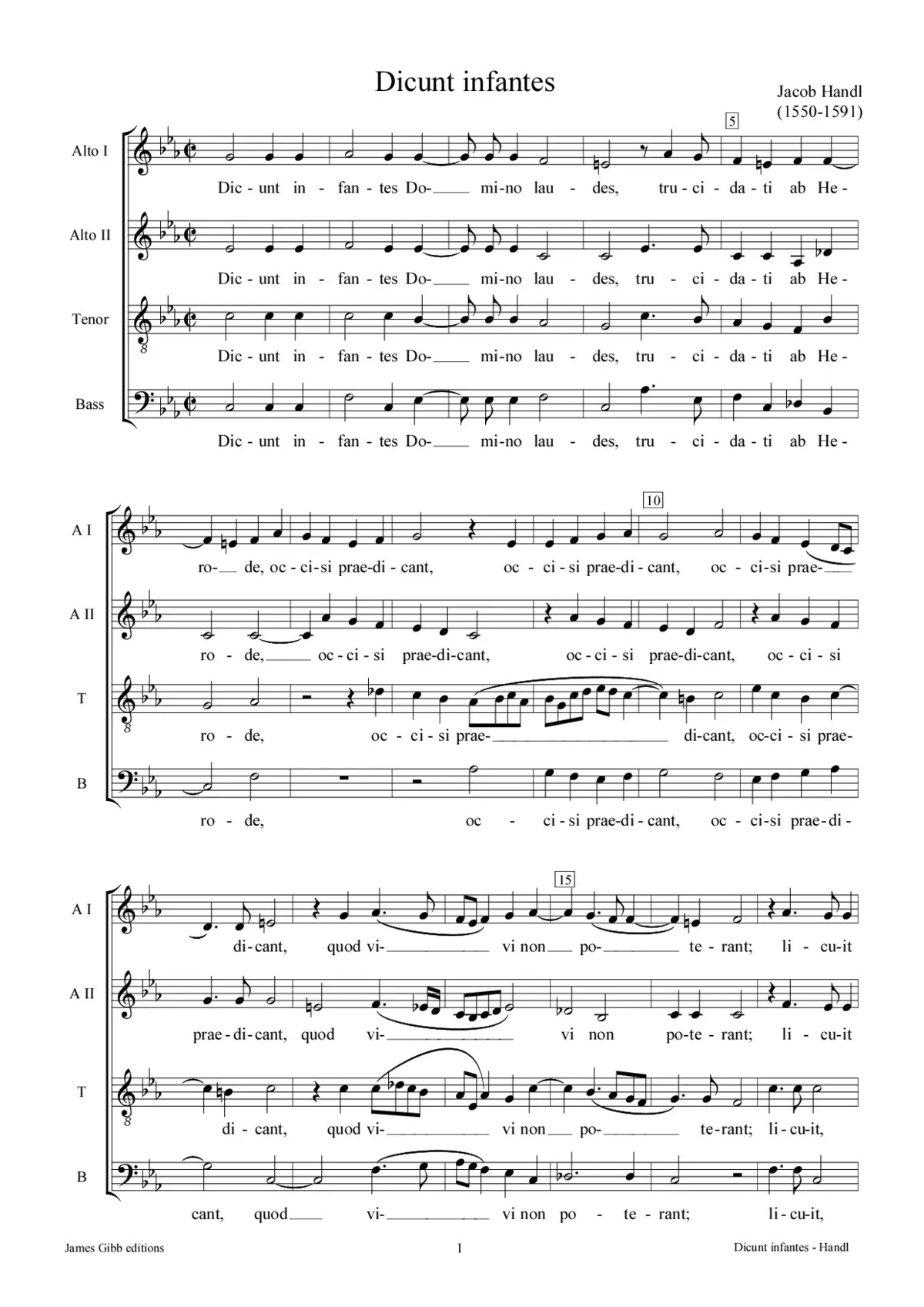 Dicunt infantes - Page 1
