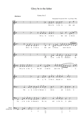 Glory be to the father