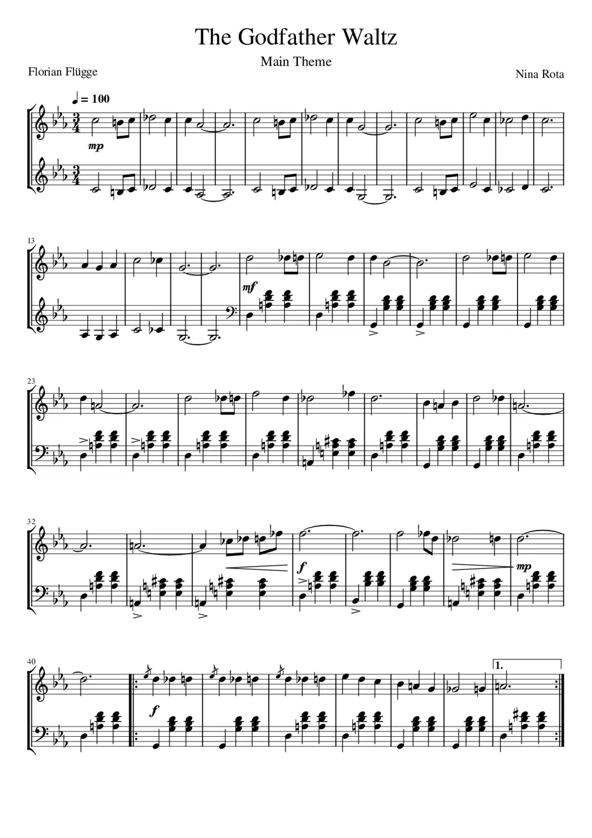 The Godfather - Page 1