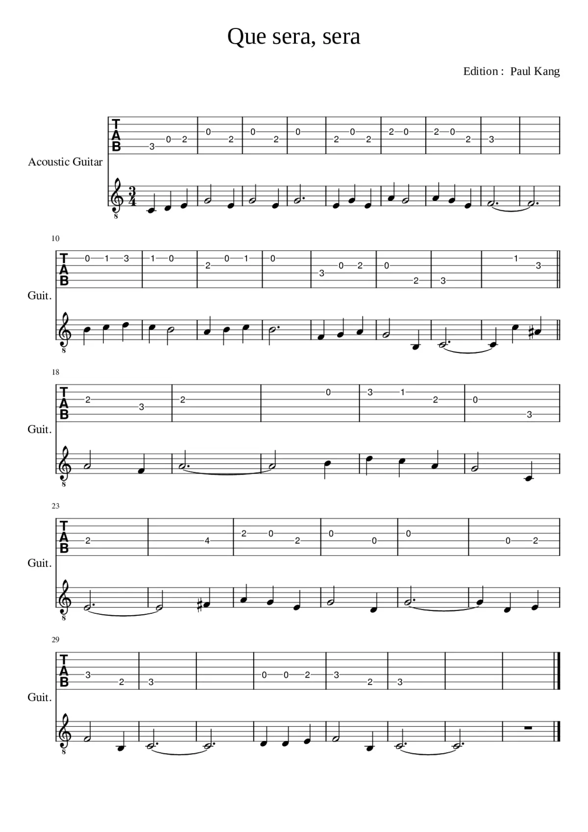 que serà serà - Page 1