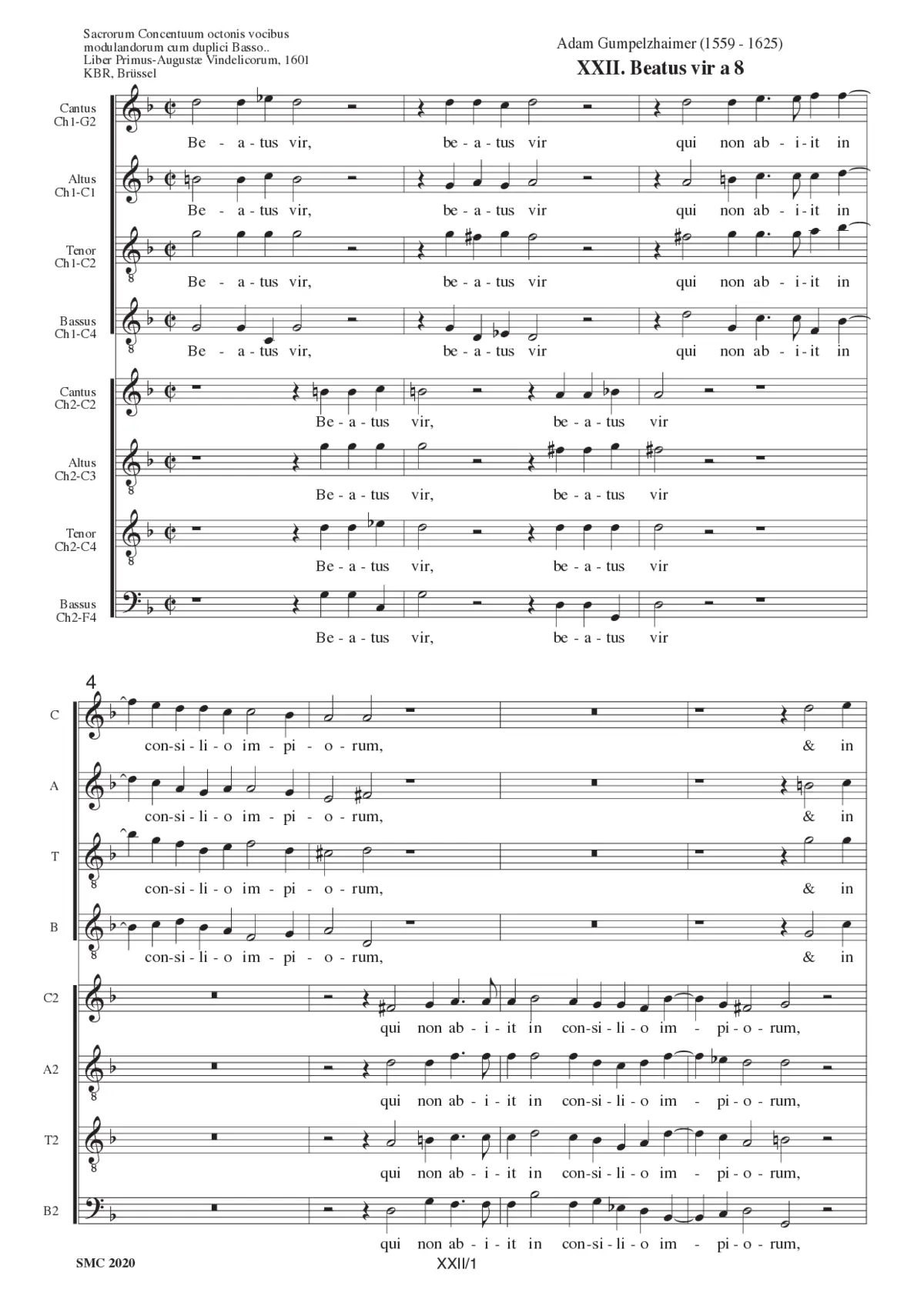 Beatus vir - Page 1