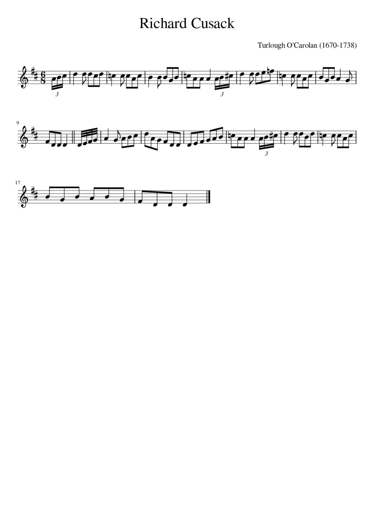 Richard Cusack - Page 1