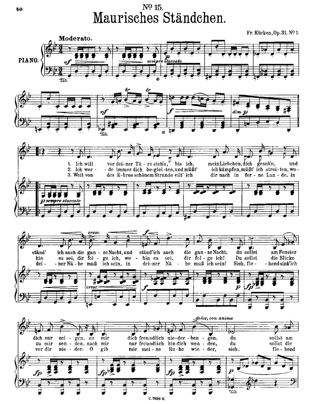 2 Lieder - Page 1