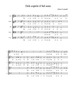 Deh coprite il bel seno