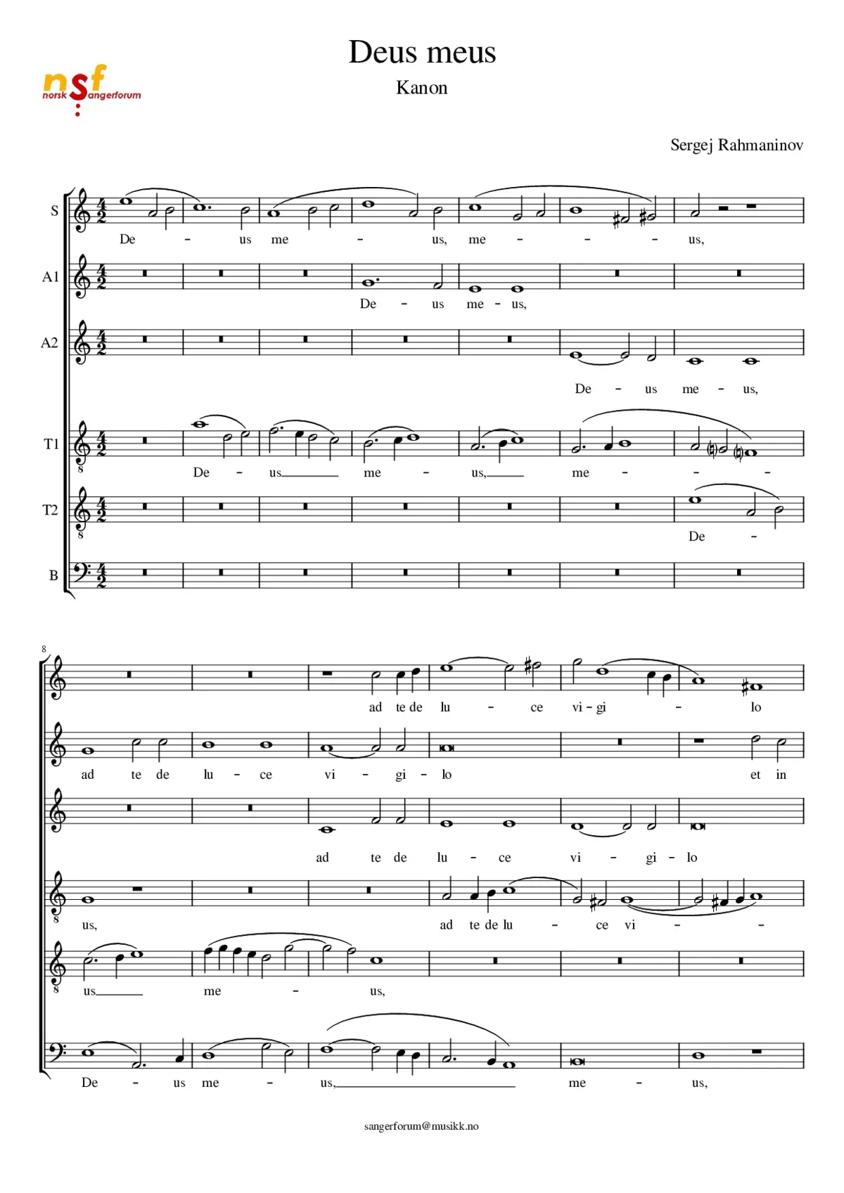 Deus meus - Page 1