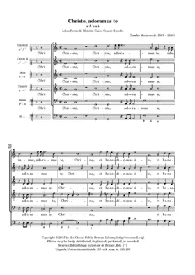 Christe, adoramus te