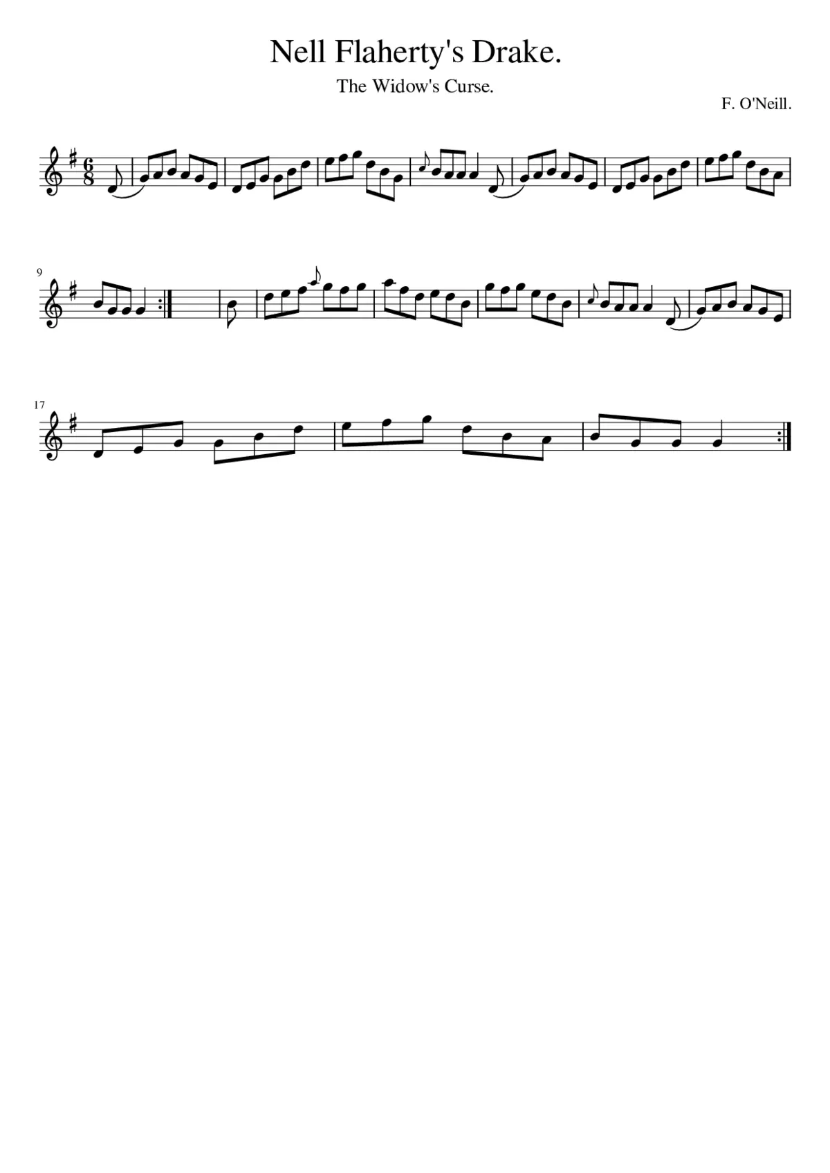 Nell Flaherty's Drake - Page 1