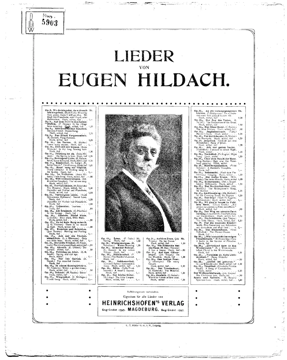 3 Lieder - Page 1