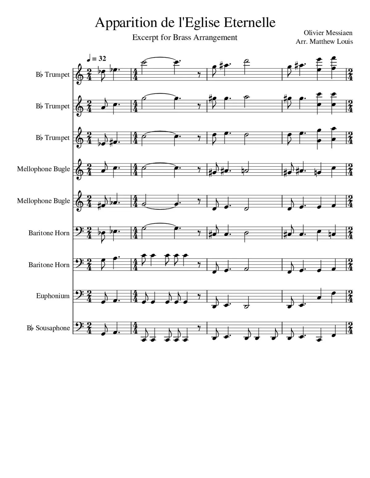 Apparition de l'église éternelle - Page 1