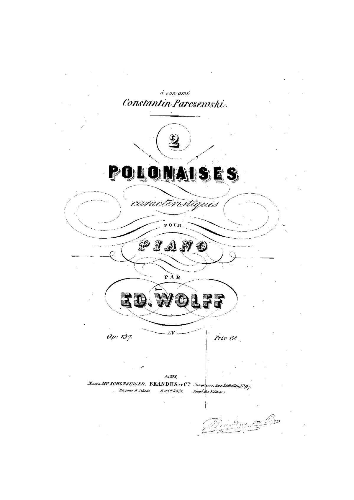 2 Polonaises caractéristiques - Page 1