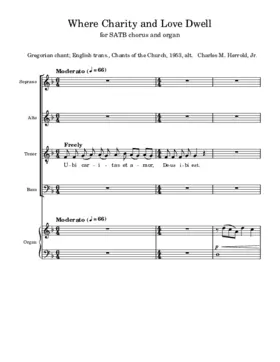 Where charity and love dwell