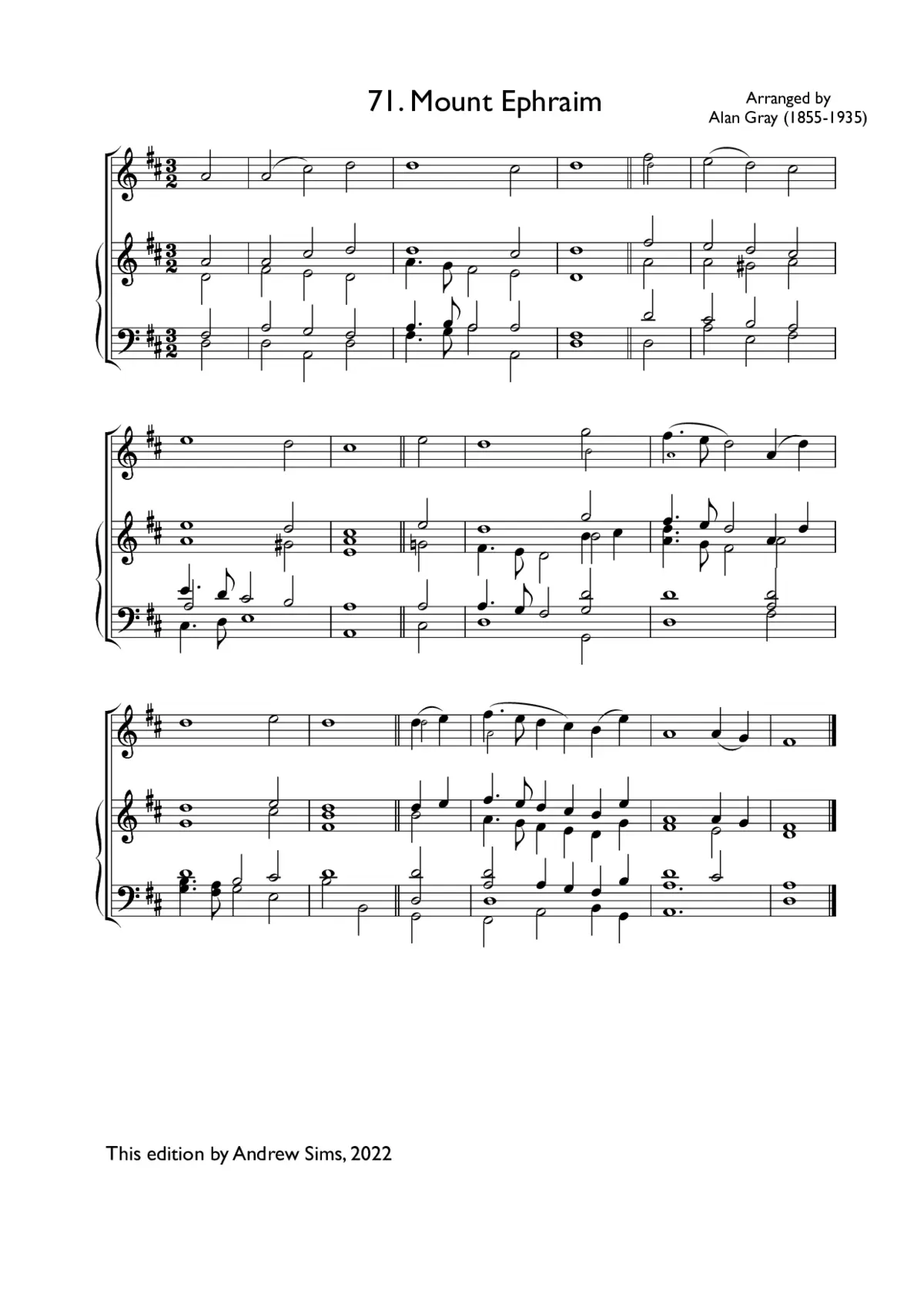 Mount Ephraim - Page 1