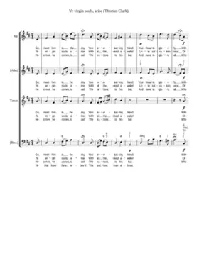 Ye virgin souls arise