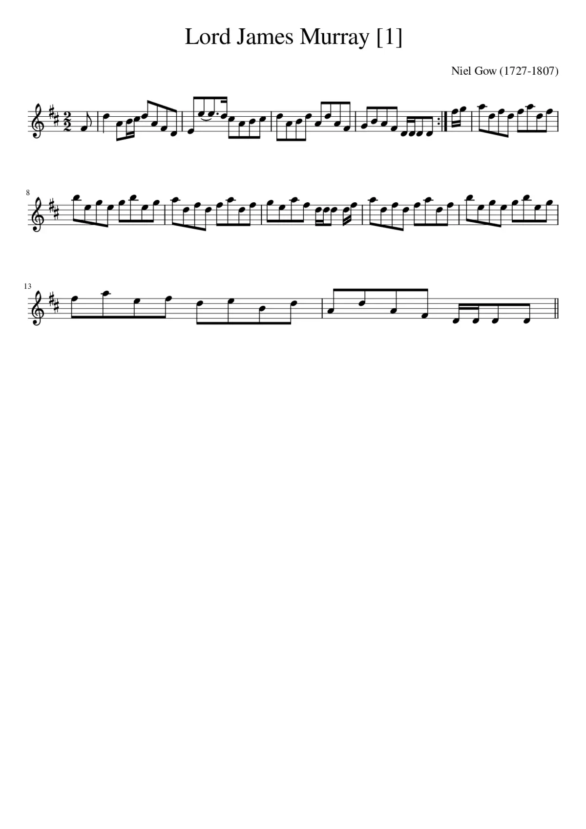 Lord James Murray - Page 1