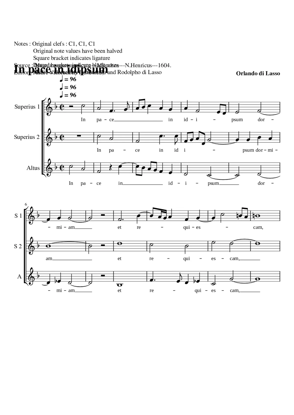 In pace in idipsum - Page 1