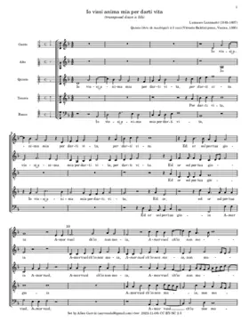 Io vissi anima mia per darti vita