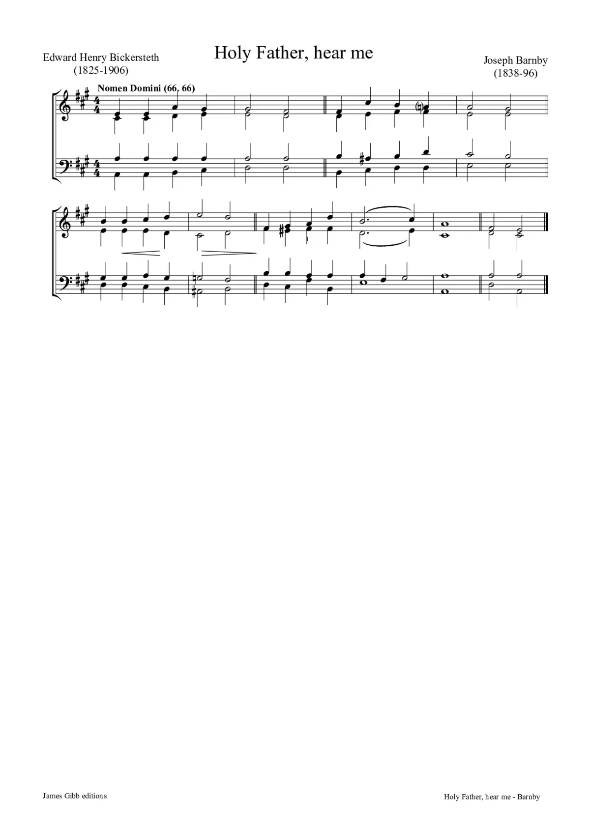 Holy Father, hear me - Page 1