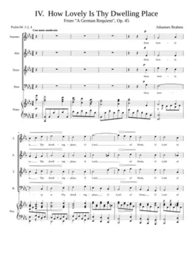 Ein deutsches Requiem Op.45