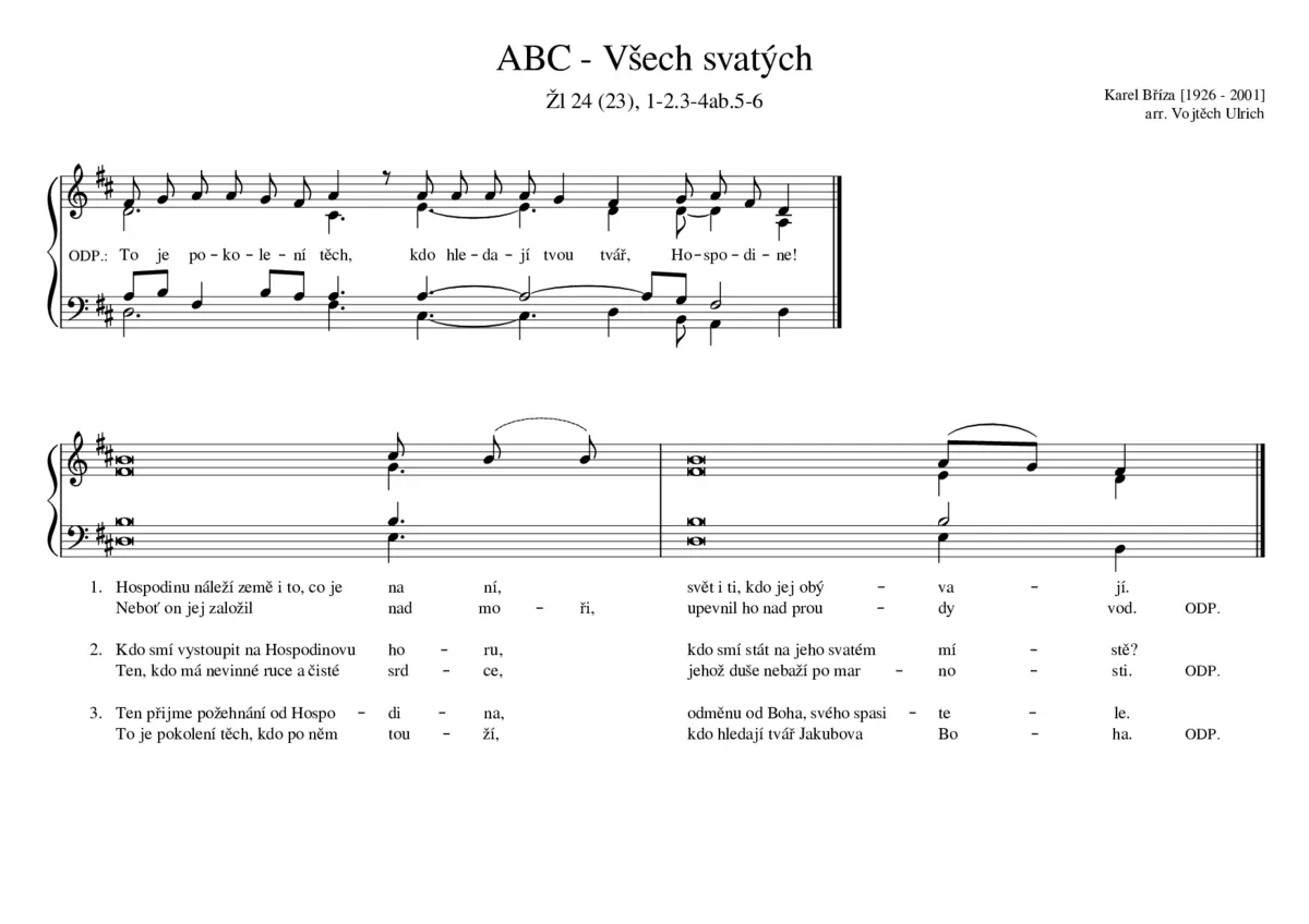 ABC - Všech svatých - Page 1