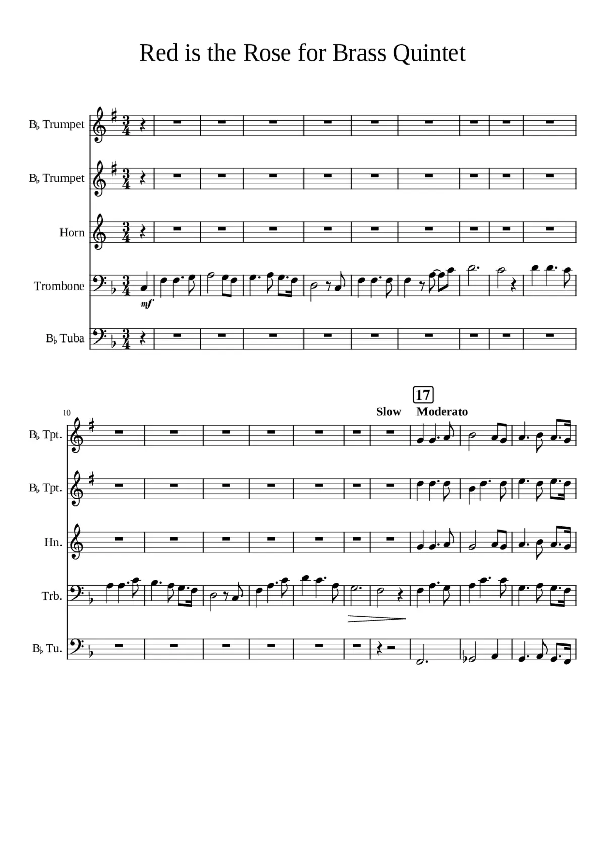 Red is the Rose - Page 1