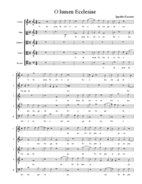 O lumen ecclesiae