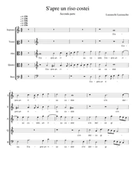 S'apre un riso costei