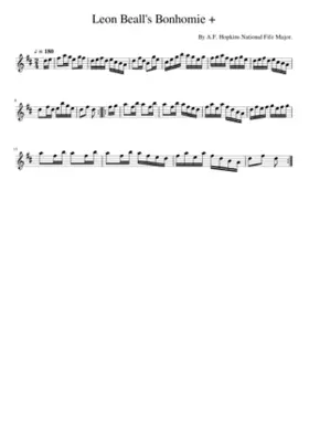 Leon Beall's Bonhomie +