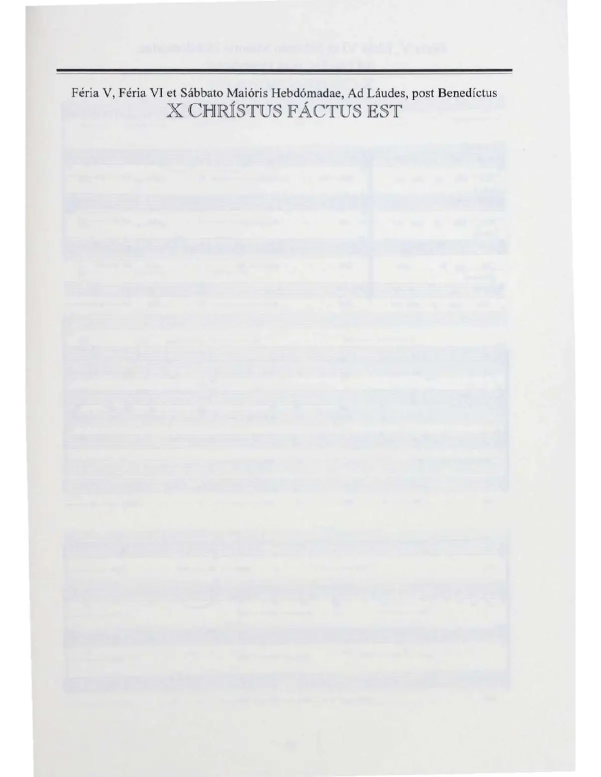 Christus factus est - Page 1