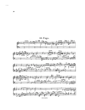 Fugue in A minor