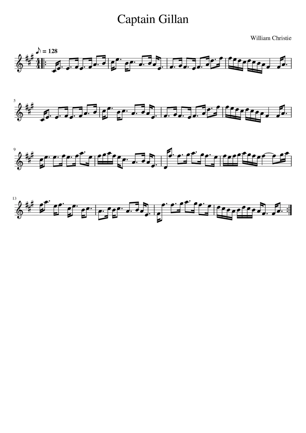 Captain Gillan - Page 1