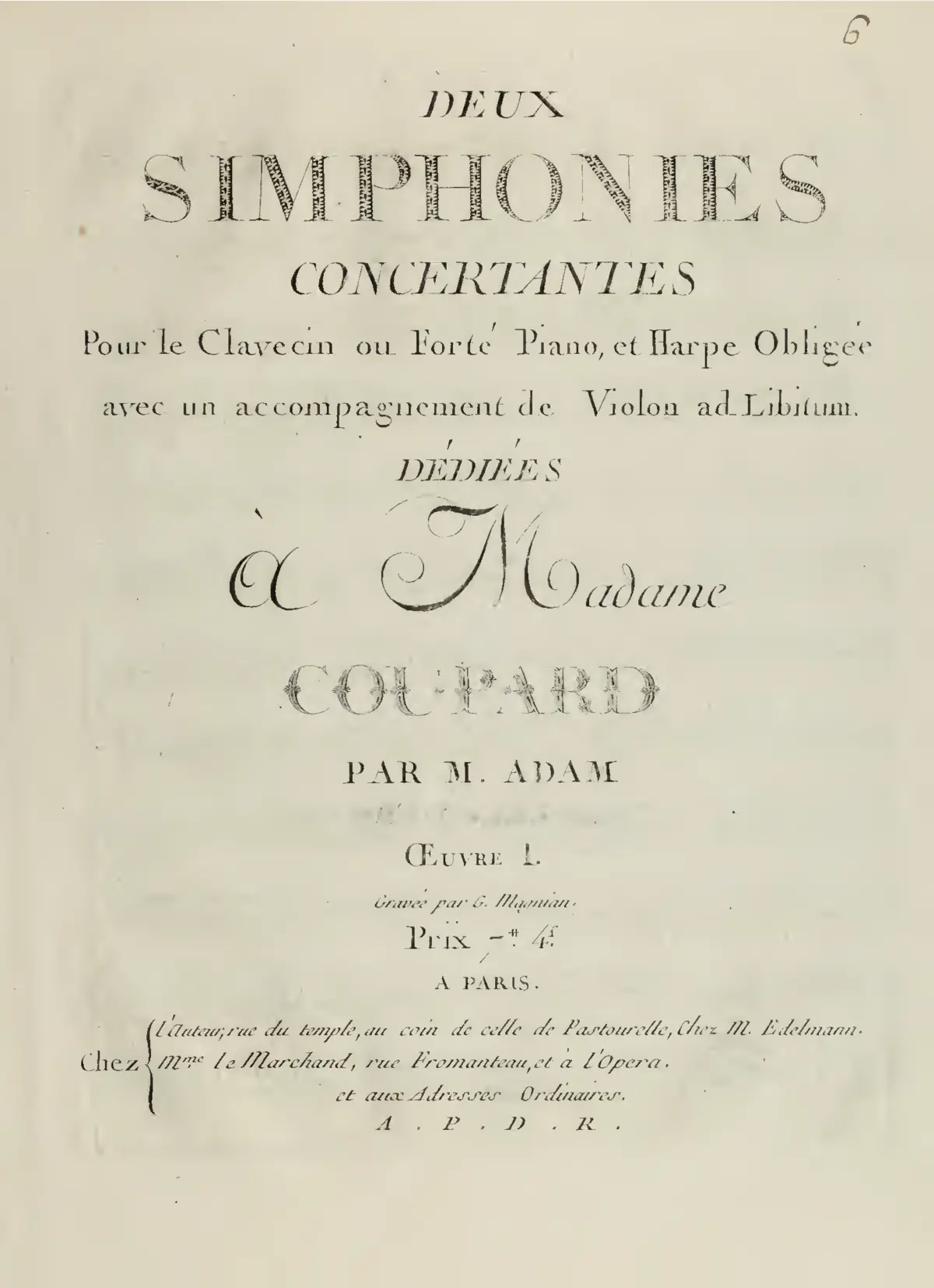 2 Concertante Symphonies - Page 1